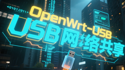 OpenWrt上安装插件，使用安卓-鸿蒙手机的USB网络共享