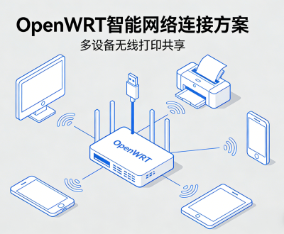 OpenWRT/iStoreOS搭建P910N网络打印服务指南